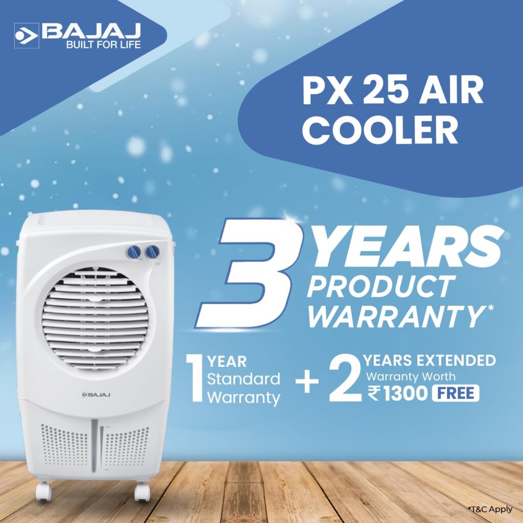 Bajaj PX25 Torque Air Cooler 24 Litre