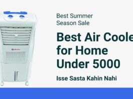 Best Air Cooler for Home Under 5000